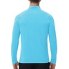 image:imageRoadbox UPF 50 Long Sleeve Shirts for Men  Quarter Zip Pullover Quick Dry Rash Guard for Running Golf Fishing WorkoutSlate Blue