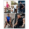 image:imageRoadbox Mens Compression Tank Top Mock Turtleneck Sleeveless Shirt Fitted Athletic Base Layer for Gym WorkoutTomato Red