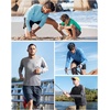 image:imageRoadbox Mens UPF 50 UV Sun Protection Shirts Outdoor Long Sleeve SPF Rash Guard for Fishing Hiking Swimming Running1 Pack25sand