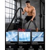 image:imageRoadbox Mens 34 Compression Pants Running Workout Tights Leggings Sport Basketball Athletic Football Capri Base LayerLight Grey