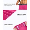 image:imageRoadbox Mens 34 Compression Pants Running Workout Tights Leggings Sport Basketball Athletic Football Capri Base LayerPink