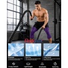 image:imageRoadbox Mens 34 Compression Pants Running Workout Tights Leggings Sport Basketball Athletic Football Capri Base LayerPurple