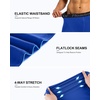 image:imageRoadbox Mens 34 Compression Pants Running Workout Tights Leggings Sport Basketball Athletic Football Capri Base LayerRoyal Blue