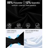 image:imageRoadbox Mens Compression Shorts Performance Running Spandex Shorts Workout Athletic Underwear Base Layer for Sports GymBlack