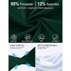 image:imageRoadbox Mens Compression Shorts Performance Running Spandex Shorts Workout Athletic Underwear Base Layer for Sports GymDark Green
