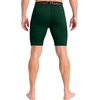 image:imageRoadbox Mens Compression Shorts Performance Running Spandex Shorts Workout Athletic Underwear Base Layer for Sports GymDark Green