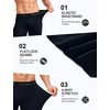 image:imageRoadbox Mens Compression Shorts Performance Running Spandex Shorts Workout Athletic Underwear Base Layer for Sports GymGray