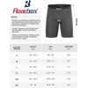 image:imageRoadbox Mens Compression Shorts Performance Running Spandex Shorts Workout Athletic Underwear Base Layer for Sports GymLight Gray