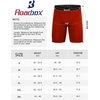 image:imageRoadbox Mens Compression Shorts Performance Running Spandex Shorts Workout Athletic Underwear Base Layer for Sports GymRed