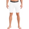 image:imageRoadbox Mens Compression Shorts Performance Running Spandex Shorts Workout Athletic Underwear Base Layer for Sports GymWhite