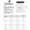 image:imageRoadbox Mens Compression Shorts Performance Running Spandex Shorts Workout Athletic Underwear Base Layer for Sports GymWhite