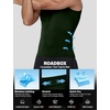 image:imageRoadbox Mens Sleeveless Compression Shirt Athletic Workout Tank Tops Sports Running Muslc Base LayerArmy Green