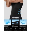 image:imageRoadbox Mens Sleeveless Compression Shirt Athletic Workout Tank Tops Sports Running Muslc Base LayerBlack