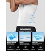 image:imageRoadbox Mens Sleeveless Compression Shirt Athletic Workout Tank Tops Sports Running Muslc Base LayerWhite
