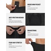 image:imageRoadbox Mens Swim PantsQuick Dry Athletic Compression Long Running LeggingsUPF 50 Surfing Tights for Water SwimmingBlack