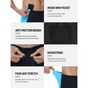 image:imageRoadbox Mens Swim PantsQuick Dry Athletic Compression Long Running LeggingsUPF 50 Surfing Tights for Water SwimmingBlack Contrast Blue