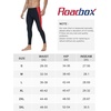 image:imageRoadbox Mens Swim PantsQuick Dry Athletic Compression Long Running LeggingsUPF 50 Surfing Tights for Water SwimmingBlack Contrast Red