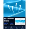 image:imageRoadbox Mens Swim PantsQuick Dry Athletic Compression Long Running LeggingsUPF 50 Surfing Tights for Water SwimmingBlue