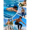 image:imageRoadbox Mens Swim PantsQuick Dry Athletic Compression Long Running LeggingsUPF 50 Surfing Tights for Water SwimmingBlue
