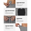 image:imageRoadbox Mens Swim PantsQuick Dry Athletic Compression Long Running LeggingsUPF 50 Surfing Tights for Water SwimmingLight Grey