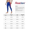 image:imageRoadbox Mens Swim PantsQuick Dry Athletic Compression Long Running LeggingsUPF 50 Surfing Tights for Water SwimmingRoyal Blue Contrast Red