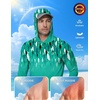 image:imageRoadbox Mens UPF 50 Sun Protection Hoodie UV Long Sleeve Fishing Shirts Outdoor Swim Hiking Running Workout Rash GuardDark Teal