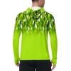 image:imageRoadbox Mens UPF 50 Sun Protection Hoodie UV Long Sleeve Fishing Shirts Outdoor Swim Hiking Running Workout Rash GuardGreen