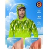 image:imageRoadbox Mens UPF 50 Sun Protection Hoodie UV Long Sleeve Fishing Shirts Outdoor Swim Hiking Running Workout Rash GuardGreen