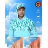 image:imageRoadbox Mens UPF 50 Sun Protection Hoodie UV Long Sleeve Fishing Shirts Outdoor Swim Hiking Running Workout Rash GuardSky Blue