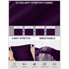 image:imageRoadbox Womens Compression Shirt Long Sleeve Quick Dry Athletic Base Layer Tops UPF 50 Running Workout Underscrub ShirtsDeep Purple
