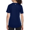 image:imageRoadbox Womens Workout Tops Short Sleeve UPF 50 Sun Protection Athletic Shirts Quick Dry Rash Guard for Gym Hiking Running04 Dark Blue
