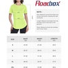 image:imageRoadbox Womens Workout Tops Short Sleeve UPF 50 Sun Protection Athletic Shirts Quick Dry Rash Guard for Gym Hiking Running05 Lemon Yellow