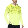 image:imageRoadbox Mens UPF 50 Sun Protection Hoodie UV Long Sleeve Fishing Shirts Outdoor Swim Hiking Running Workout Rash GuardLight Yellow