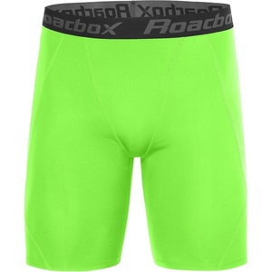 image:imageRoadbox Mens Compression Shorts Performance Running Spandex Shorts Workout Athletic Underwear Base Layer for Sports GymGreen