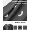 image:imageRoadbox Mens UPF 50 Sun Hoodie Full Zip Long Sleeve Lightweight Jacket UV Protection Shirt for Outdoor Fishing Hiking2 Dark Grey