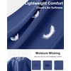 image:imageRoadbox Mens UPF 50 Sun Hoodie Full Zip Long Sleeve Lightweight Jacket UV Protection Shirt for Outdoor Fishing Hiking4 Navy