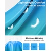 image:imageRoadbox Mens UPF 50 Sun Hoodie Full Zip Long Sleeve Lightweight Jacket UV Protection Shirt for Outdoor Fishing Hiking7 Blue Green Ombre
