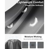 image:imageRoadbox Mens UPF 50 Sun Hoodie Full Zip Long Sleeve Lightweight Jacket UV Protection Shirt for Outdoor Fishing Hiking8 Gray White Ombre