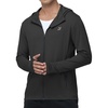 image:imageRoadbox Mens UPF 50 Sun Hoodie Full Zip Long Sleeve Lightweight Jacket UV Protection Shirt for Outdoor Fishing Hiking1 Black