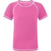 image:imageRoadbox Boys Rash Guard Short Sleeve Swim Shirt UPF 50 UV Water Shirts for Kids Surf Fishing Sun Protection RashguardDark Pink