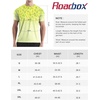 image:imageRoadbox Mens Rash Guard Short Sleeve UPF 50 UV Sun Protection Swim Shirts Quick Dry Lightweight Water Surf Beach TShirtBright Yellow