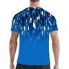 image:imageRoadbox Mens Rash Guard Short Sleeve UPF 50 UV Sun Protection Swim Shirts Quick Dry Lightweight Water Surf Beach TShirtDark Blue