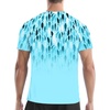 image:imageRoadbox Mens Rash Guard Short Sleeve UPF 50 UV Sun Protection Swim Shirts Quick Dry Lightweight Water Surf Beach TShirtLight Blue
