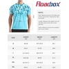 image:imageRoadbox Mens Rash Guard Short Sleeve UPF 50 UV Sun Protection Swim Shirts Quick Dry Lightweight Water Surf Beach TShirtLight Blue
