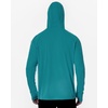 image:imageRoadbox Mens UPF 50 Fishing Shirt Long Sleeve UV Sun Protection Hoodies Quick Dry Rash Guard for Hiking Outdoor WorkingGreen