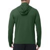 image:imageRoadbox Mens Sun Protection Hoodie Jacket UPF 50 Full Zip Long Sleeve SPF UV Shirts for Hiking Fishing08 Green
