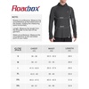 image:imageRoadbox Mens UPF 50 Sun Protection Hoodie Long Sleeve Fishing Shirt with Mask Lightweight UV SPF Hooded for Hiking RunningDark Gray
