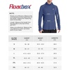 image:imageRoadbox Mens UPF 50 Sun Protection Hoodie Long Sleeve Fishing Shirt with Mask Lightweight UV SPF Hooded for Hiking RunningDeep Blue