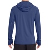 image:imageRoadbox Mens UPF 50 Sun Protection Hoodie Long Sleeve Fishing Shirt with Mask Lightweight UV SPF Hooded for Hiking RunningDeep Blue