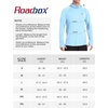 image:imageRoadbox Mens UPF 50 Sun Protection Hoodie Long Sleeve Fishing Shirt with Mask Lightweight UV SPF Hooded for Hiking RunningLight Blue